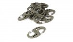 Zestaw karabińczyków Mil-Tec S-Hook Olive - 10 szt. (13458401)