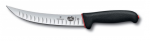 Nóż rzeźniczy Fibrox Dual Grip, ostrze ryflowane, zakrzywione, zwężane, 20 cm 5.7223.20D Victorinox 