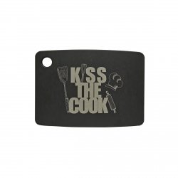 Deska do krojenia 20 cm KISS THE COOK / Jade