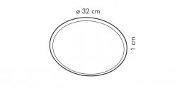 Forma na pizzę DELÍCIA ø 32 cm