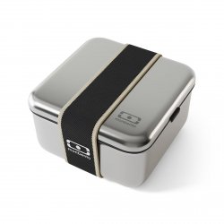 Monbento lunchbox bento Sense 1L stal nierdzewna Black Onyx