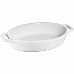 Owalny Półmisek Ceramiczny 400 Ml, Biały Cooking Staub
