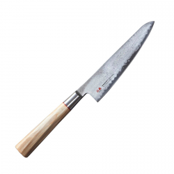 Nóż kuchenny Suncraft SENZO TWISTED OCTAGON Santoku small 143 mm