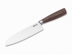 Nóż Santoku Boker Solingen Core Walnut