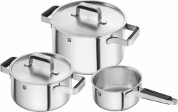 ZWILLING PURE Zestaw 3 Garnków Pure