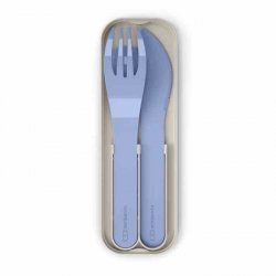 Monbento Sztućce podróżne Pocket Color, Blue Infinity