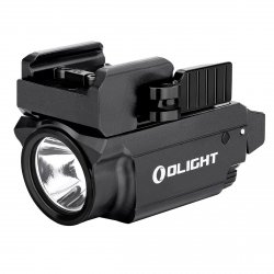 Latarka z celownikiem laserowym Olight BALDR Mini RL Black - 600 lumenów, Red Laser