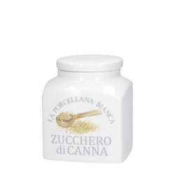 Pojemnik Na Cukier Trzcinowy 1.1 litr Conserva La Porcellana Bianca