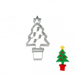 Foremka do pierniczków CHOINKA W DONICZCE / Birkmann