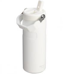Butelka Termiczna Stanley IceFlow Flip Straw 2.0 470 ml Frost (Biała)