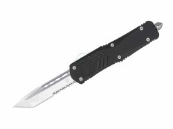Nóż CobraTec Large Black FS-X Tanto Serrated