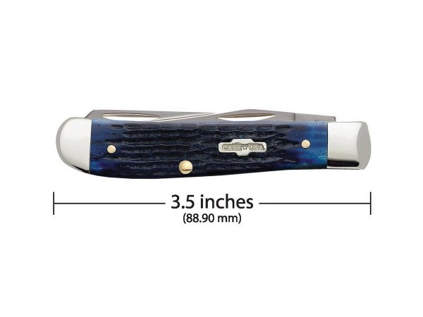 Nóż Case Rogers Mini Trapper SS Blue Bone