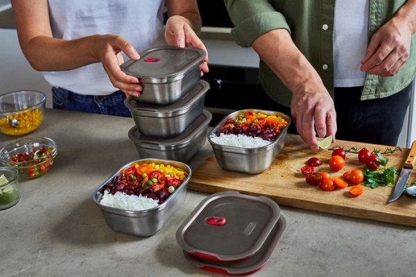 BB-Lunchbox stalowy 1,2l. Multifunction