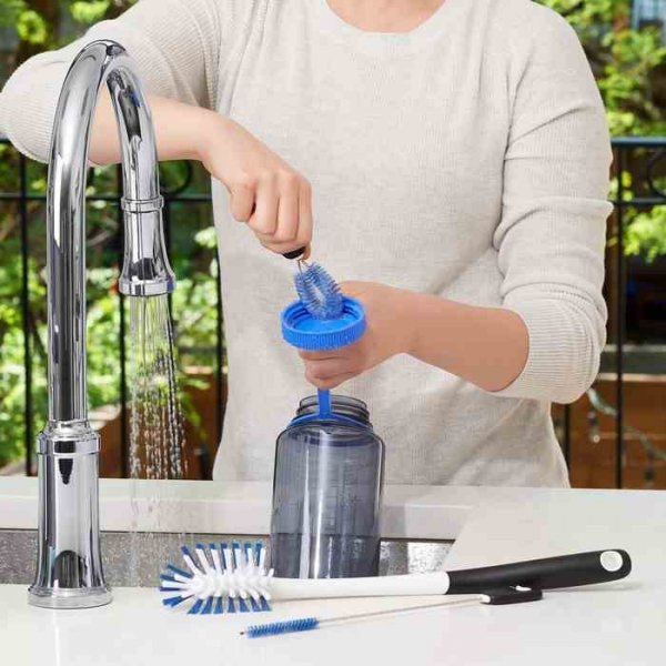 OXO-Zestaw do mycia butelek 3el.niebieski GoodGrip