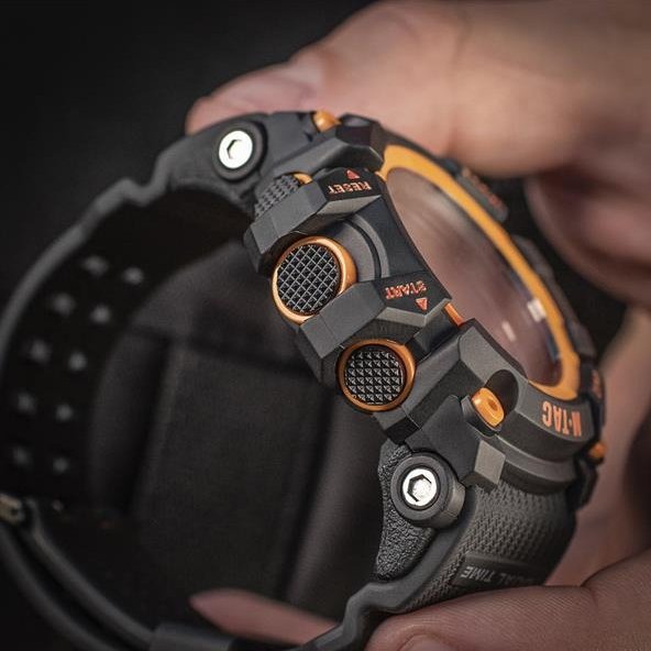 Zegarek M-Tac taktyczny Adventure czarno-pomarańczowy