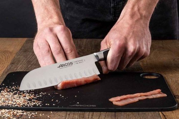 Nóż japoński Santoku 185 mmm KYOTO
