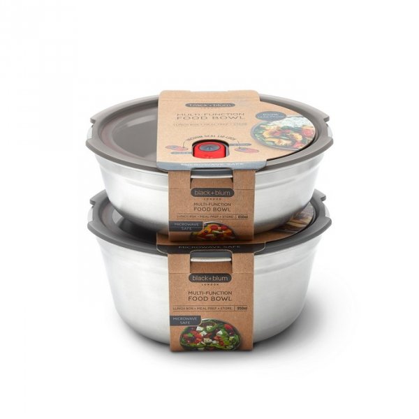 BB-Lunchbox stalowy okrągły 0,95l. Multifunction