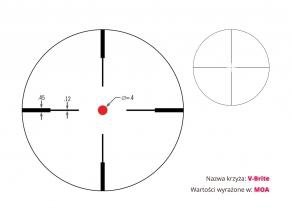 Luneta  Vortex Crossfire II 3-9x50 1'' V-brite