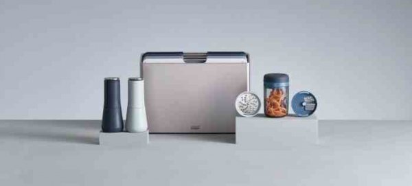 JJ - Zestaw 4 desek do krojenia L Folio™ Steel Sky