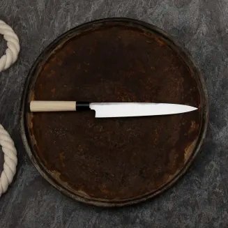 Ittetsu Forge Shirogami#2 Nóż Yanagiba 24 cm Leworęczny