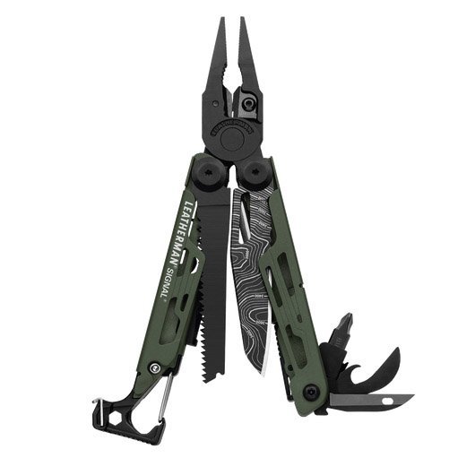 Multitool Leatherman Signal Green Topo - limitowana wersja (832692)