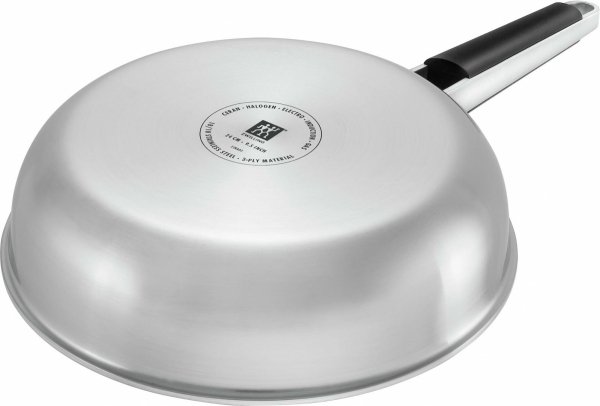 Zwilling Pure Patelnia Indukcyjna Płytka - 24 Cm, Srebrny Pure