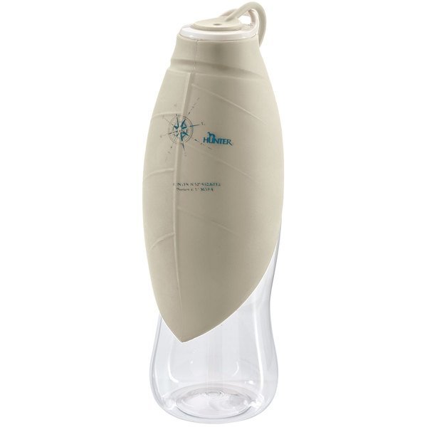 Butelka silikonowa z miską List 550ml beżowa