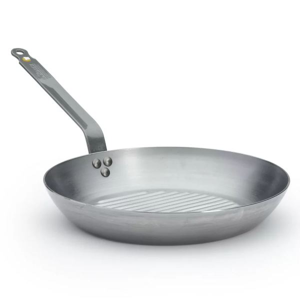 DE BUYER Patelnia grillowa MINERAL B 32 cm