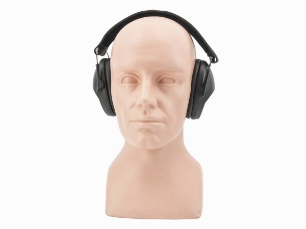 Słuchawki ochronne pasywne RealHunter PASSiVE czarne