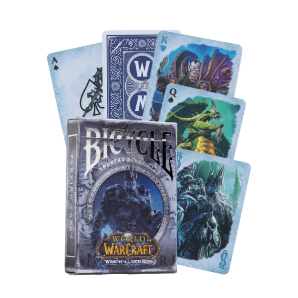 Karty do gry Bicycle World of Warcraft Cards Wrath of the Lich King