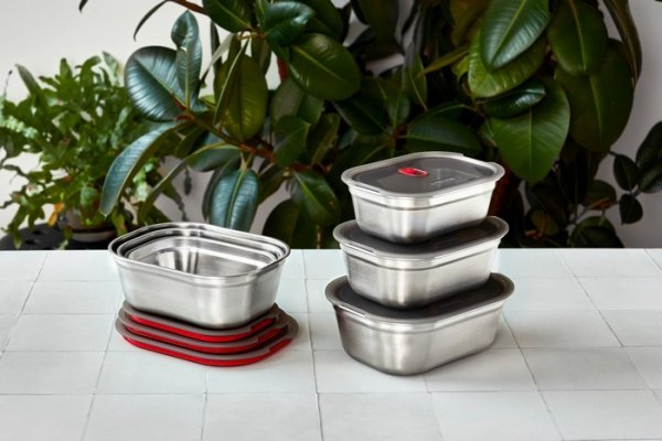 BB-Lunchbox stalowy 0,9l. Multifunction