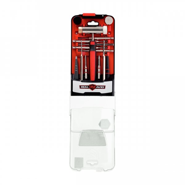Zestaw narzędzi do czyszczenia broni Real Avid Accu-Punch Hammer &amp; AR Pin Punch Set AVHPS-AR