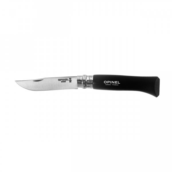 Nóż Opinel Colorama 08 inox grab brązowy w blistrze