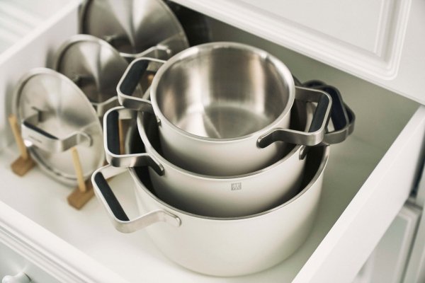 ZWILLING PURE Zestaw 3 Garnków Pure
