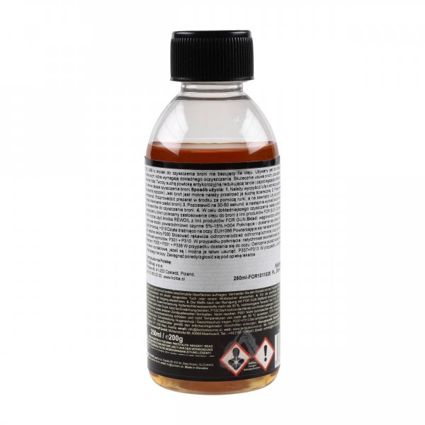 Płyn do czyszczenia broni For C4G 250 ml