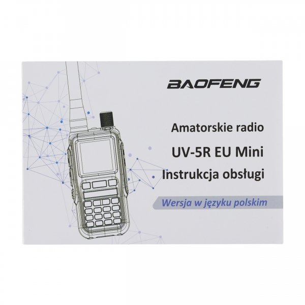 Krótkofalówka PMR Baofeng UV-5R EU Mini Gray VHF UHF