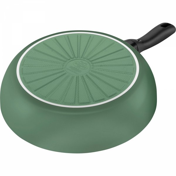 Patelnia Saute Z Pokrywką 28 Cm Zielona Caprera Ballarini