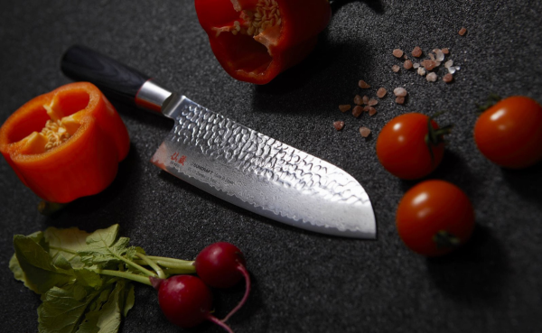 Nóż kuchenny Suncraft SENZO CLASSIC Santoku 167 mm