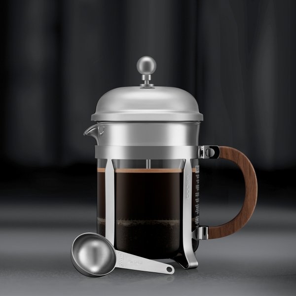 Bodum zaparzacz tłokowy french press Chambord 0.5L Walnut wood