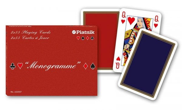 Karty Piatnik Monogramm de luxe