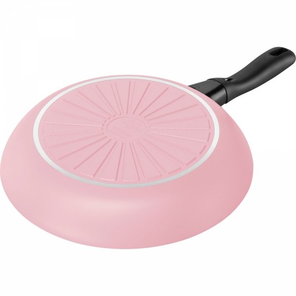 Patelnia Płytka 28 Cm Różowa Caprera Ballarini