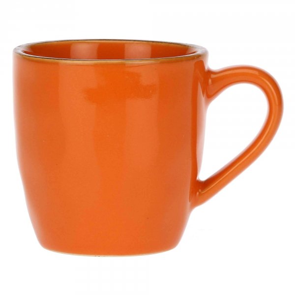 ROSE&amp;TULIPANI CONCERTO ARANCIONE Zestaw 6 filiżanek do espresso 90 ml