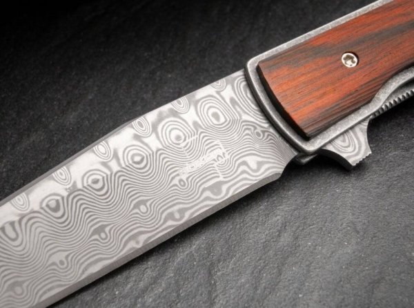 Nóż Böker Plus Urban Trapper Cocobolo Damascus