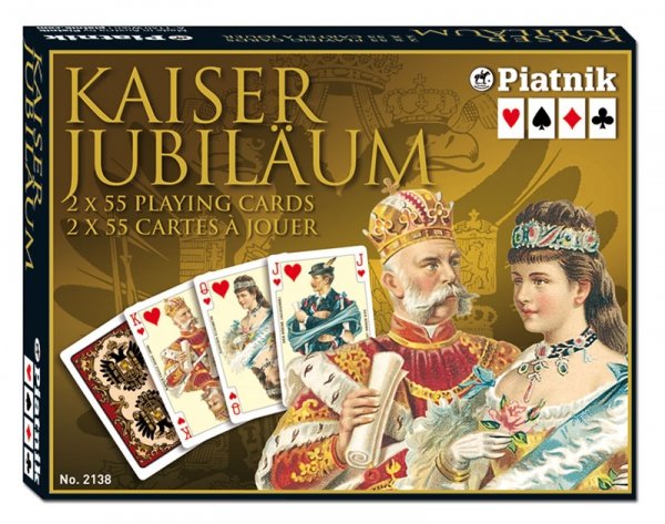 Karty Piatnik Cesarskie - 2 Talie Habsburgów