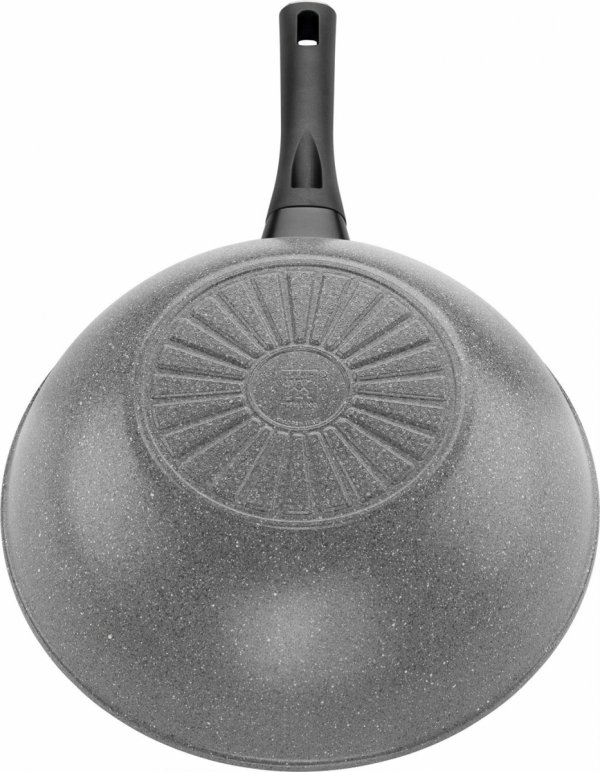 ZWILLING TERRENO PLUS Wok Ceramiczny - 28 Cm, Szary Terreno Plus