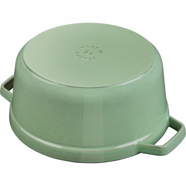 Garnek żeliwny Okrągły 6.7l Miętowy La Cocotte Staub