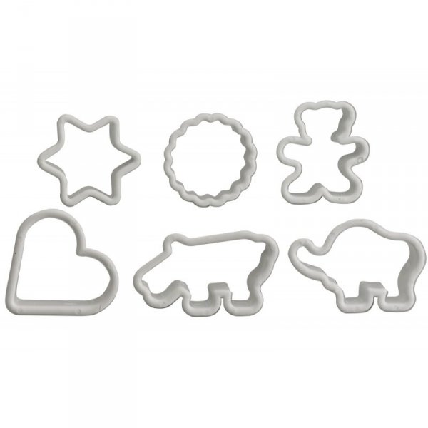 Ibili Komplet 6 szt. Wykrawaczy Do Ciastek 