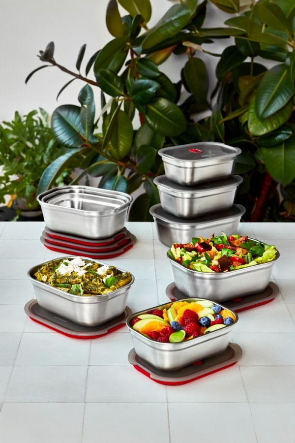 BB-Lunchbox stalowy 1,2l. Multifunction