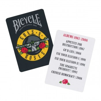 Karty do gry Bicycle Guns N' Roses