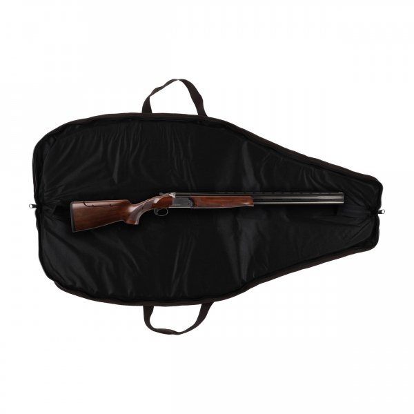 Pokrowiec Forsport na broń LPZKAM K01 1,12m, kolor brąz/kamuflaż haft duży jeleń stoi w trawie